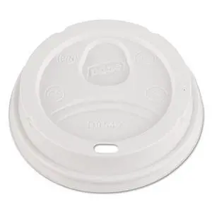 D9542W Dome Lid for 10-16 Ounce PerfecTouch Cups and 12-20 Ounce Paper Hot Cups, White 100 Lids D9542W Dome Lid for 10-16 Ounce PerfecTouch Cups and 12-20 Ounce Paper Hot Cups, White 100 Lids