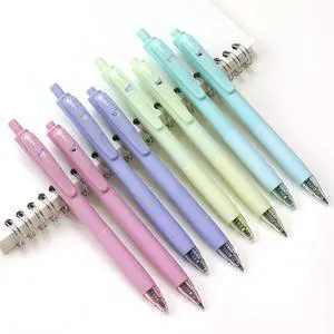 Gel Pens Fine Point: Retractable Black Ink Pen Smooth Writing 8ct 0.7mm Medium Point Tip for Journaling Note Taking No Bleed & Smear & Smudge Vivid Color Barrel Silent Click Peekaboo Set Gel Pens Fine Point: Retractable Black Ink Pen Smooth Writing 8ct 0.7mm Medium Point Tip for Journaling Note Taking No Bleed & Smear & Smudge Vivid Color Barrel Silent Click Peekaboo Set