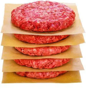 200 Count Unbleached Patty Paper, Burger Patty Paper, Non-Stick Wax Paper Sheets for Separate Burgers, Cookies & Other Foods When Storing, Freezing - 6 x 6 200 Count Unbleached Patty Paper, Burger Patty Paper, Non-Stick Wax Paper Sheets for Separate Burgers, Cookies & Other Foods When Storing, Freezing - 6 x 6