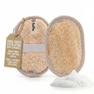Natural Loofah Sponge for Body Scrub, Exfoliating Body Scrubber & Loofah with Handle, Exfoliating Pads, Loofah for Women, Men & Kids (2 Count - 1 Pack, Oval) Natural Loofah Sponge for Body Scrub, Exfoliating Body Scrubber & Loofah with Handle, Exfoliating Pads, Loofah for Women, Men & Kids (2 Count - 1 Pack, Oval)