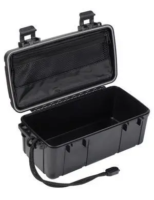 Waterproof Kayak Dry Box - Floating ABS Storage Case with Stainless Steel Hinge & Mesh Pocket - Airtight Floating Waterproof Case Box for Phones, Keys & Boating Gear - 8.8" x 4" x 3.5" Waterproof Kayak Dry Box - Floating ABS Storage Case with Stainless Steel Hinge & Mesh Pocket - Airtight Floating Waterproof Case Box for Phones, Keys & Boating Gear - 8.8" x 4" x 3.5"