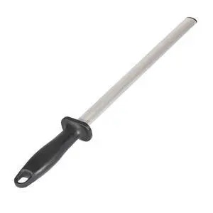 Professional Diamond Knife Sharpener, 12 Inch Oval Honing Rod with Ergonomic PP Handle, Durable Sharpening Steel for Polishing Chef Kitchen Knives Professional Diamond Knife Sharpener, 12 Inch Oval Honing Rod with Ergonomic PP Handle, Durable Sharpening Steel for Polishing Chef Kitchen Knives