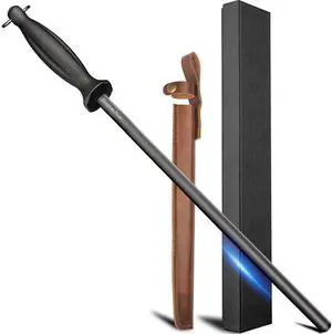 Efficient 12 Inch Honing Steel Sharpening Rod Knife Sharpener Steel For Kitchen Knives Efficient 12 Inch Honing Steel Sharpening Rod Knife Sharpener Steel For Kitchen Knives