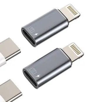USB C Female to Lightning Male for iPhone OTG Adapter(2Pack) Apple Charger Data Sync Dongle Type-c Camera Card Reader Flash Drive Keyboard Mouse U Disk Converter for 14 13 11 12 Pro Max X Xs 8 7 Plus USB C Female to Lightning Male for iPhone OTG Adapter(2Pack) Apple Charger Data Sync Dongle Type-c Camera Card Reader Flash Drive Keyboard Mouse U Disk Converter for 14 13 11 12 Pro Max X Xs 8 7 Plus