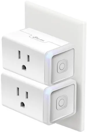 Plug HS103P2, Smart Home Wi-Fi Outlet Works with Alexa, Echo, Google Home, No Hub Required, 15 Amp,UL Certified, (Pack of 2) White | Works with Echo, Google Home, No Hub Required, 15 Amp, UL Certified Plug HS103P2, Smart Home Wi-Fi Outlet Works with Alexa, Echo, Google Home, No Hub Required, 15 Amp,UL Certified, (Pack of 2) White | Works with Echo, Google Home, No Hub Required, 15 Amp, UL Certified