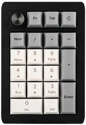 EK21 VIA Gasket Number Pad w/ 1000mAh Battery, BT 5.0/2.4GHz/Wired | Hot-Swap Numpad with Aluminum Alloy knob, Programmable for Win/Mac/Gaming (Black Silver, Wisteria V2 Switch) EK21 VIA Gasket Number Pad w/ 1000mAh Battery, BT 5.0/2.4GHz/Wired | Hot-Swap Numpad with Aluminum Alloy knob, Programmable for Win/Mac/Gaming (Black Silver, Wisteria V2 Switch)