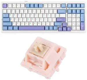 Aula F99 Wireless Mechanical Keyboard+35PCS Nude Rosa Keyboard Switches Aula F99 Wireless Mechanical Keyboard+35PCS Nude Rosa Keyboard Switches