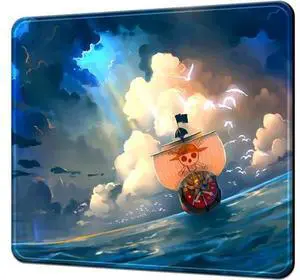 Anime One Piece Mouse Pad Small Gaming Mousepad Non-Slip Rubber Base and Stitched Edges Desk Mat for Computer Home Office Work and Study 11.4x9.8x0.12inch (A06) Anime One Piece Mouse Pad Small Gaming Mousepad Non-Slip Rubber Base and Stitched Edges Desk Mat for Computer Home Office Work and Study 11.4x9.8x0.12inch (A06)