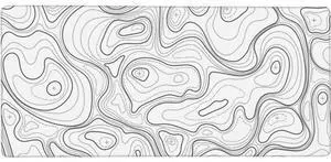 Large Gaming Mouse Pad White Topographic Contour Mouse Pad with Stitched Edges & Nonslip Rubber Base Extended XXL Long Mousepad Big Desk Mat for Company Office Work 35.4 x 15.7 in Large Gaming Mouse Pad White Topographic Contour Mouse Pad with Stitched Edges & Nonslip Rubber Base Extended XXL Long Mousepad Big Desk Mat for Company Office Work 35.4 x 15.7 in