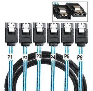 FOR SATA 3.0 III 6Gbps SAS Cable for Server SATA 7 Pin to SATA 7 Pin Data Cable Breakout Cable Hard Drive Splitter Cable FOR SATA 3.0 III 6Gbps SAS Cable for Server SATA 7 Pin to SATA 7 Pin Data Cable Breakout Cable Hard Drive Splitter Cable