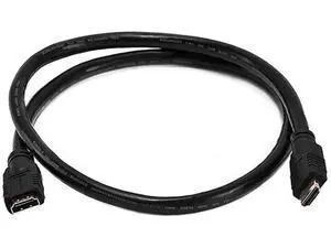 Monoprice Commercial Series Premium 3ft 24AWG CL2 High Speed HDMI Cable Male to Female Extension - Black Monoprice Commercial Series Premium 3ft 24AWG CL2 High Speed HDMI Cable Male to Female Extension - Black