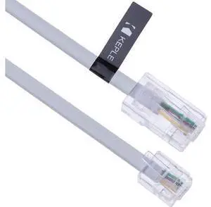 1M Rj11 To Rj45 Cable Rj11 To Rj45 Cable Phone Telephone Cord Rj11 6P4c To Rj45 8P8c Connector Plug Cable For Landline Telephone (White) 1M Rj11 To Rj45 Cable Rj11 To Rj45 Cable Phone Telephone Cord Rj11 6P4c To Rj45 8P8c Connector Plug Cable For Landline Telephone (White)