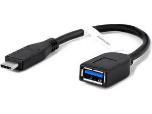 USB C to USB Adapter Cable with Driverless Technology Enables Connection of USB Type C Laptop Tablet or Phone to a USB 3.0 Device (8 inch / 20 cm) USB C to USB Adapter Cable with Driverless Technology Enables Connection of USB Type C Laptop Tablet or Phone to a USB 3.0 Device (8 inch / 20 cm)