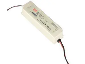 Mean Well LPV-100-12 100W Single Output Switching Power Supply with 8.5 Amp Rated Current and 12V DC Voltage Mean Well LPV-100-12 100W Single Output Switching Power Supply with 8.5 Amp Rated Current and 12V DC Voltage