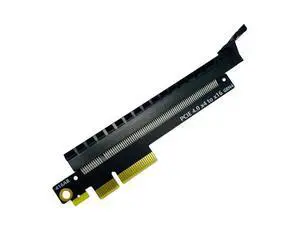 PCIE 4.0 X4 X8 to X16 Riser Card Converter PCB Adapter GEN4 Board for Graphics Card Network Card Capture Card and Other Standard PCIE Card (X4 to X16) PCIE 4.0 X4 X8 to X16 Riser Card Converter PCB Adapter GEN4 Board for Graphics Card Network Card Capture Card and Other Standard PCIE Card (X4 to X16)