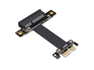 PCI-E 4.0 x4 Extension Cable 16G/BPS / 64G/BPS Adapter Support for Network Card USB Card Graphics Card SSD (M12SF x1,25CM) PCI-E 4.0 x4 Extension Cable 16G/BPS / 64G/BPS Adapter Support for Network Card USB Card Graphics Card SSD (M12SF x1,25CM)