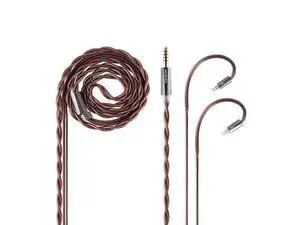 BerryJam IEM Cable, 7N OCC Earbuds Upgrade Cords, in Ear Monitor Cables for Earphones Earbud Wired Headphones Balanced Cord (4.4mm with 2Pin) BerryJam IEM Cable, 7N OCC Earbuds Upgrade Cords, in Ear Monitor Cables for Earphones Earbud Wired Headphones Balanced Cord (4.4mm with 2Pin)