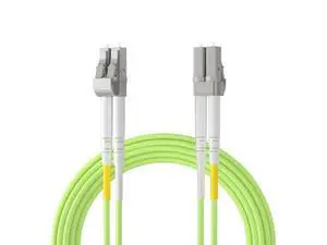 OM5 LC to LC Fiber Patch Cable Multimode Duplex - 10m (33ft) - 10Gb/40G/100GB Fiber Optic Cable Cord Jumper- LSZH 50/125m, MMF OM5 LC to LC Fiber Patch Cable Multimode Duplex - 10m (33ft) - 10Gb/40G/100GB Fiber Optic Cable Cord Jumper- LSZH 50/125m, MMF