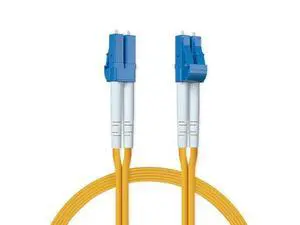 4-Pack LC to LC Fiber Patch Cable Single Mode Duplex - 5m(16ft) - OS2 Fiber Optic Cable Cord Jumper- LSZH 9/125m, 10Gb/Gigabit, SMF, Yellow 4-Pack LC to LC Fiber Patch Cable Single Mode Duplex - 5m(16ft) - OS2 Fiber Optic Cable Cord Jumper- LSZH 9/125m, 10Gb/Gigabit, SMF, Yellow