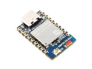 ESP32-C5 Mini Development Board, Equipped with 32-bit RISC-V Processor, Integrated 2.4GHz/5GHz Dual-Band Wi-Fi 6 and BLE 5 ESP32-C5 Mini Development Board, Equipped with 32-bit RISC-V Processor, Integrated 2.4GHz/5GHz Dual-Band Wi-Fi 6 and BLE 5