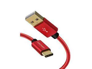 USB C Cable 1FT, Red USB A to USB C Cable 3A Fast Charging Braided USB C Male to USB Male Cable for Power Bank, Galaxy S23, iPad Pro iPad mini S22 S21 Z Flip, etc, Red USB C Cable 1FT, Red USB A to USB C Cable 3A Fast Charging Braided USB C Male to USB Male Cable for Power Bank, Galaxy S23, iPad Pro iPad mini S22 S21 Z Flip, etc, Red