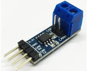 SN65HVD230 CAN Board Connecting MCUs to CAN Network Features ESD Protection Communication Evaluation Development Board 3.3V SN65HVD230 CAN Board Connecting MCUs to CAN Network Features ESD Protection Communication Evaluation Development Board 3.3V
