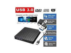 Mobile External Burner External Optical Drive USB3.0/USB-C External DVD Burner CD/DVD ROM CD RW Player Optical Drive Writer Recorder Mobile External Burner External Optical Drive USB3.0/USB-C External DVD Burner CD/DVD ROM CD RW Player Optical Drive Writer Recorder