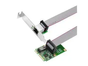 Desktop Computer Mini PCI-E Bus Interface RJ45 Network Interface Gigabit Wired Network Card Mini PCIE TO Network Card Desktop Computer Mini PCI-E Bus Interface RJ45 Network Interface Gigabit Wired Network Card Mini PCIE TO Network Card