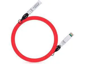 Colored 10G SFP+ Twinax Cable, Direct Attach Copper(DAC) Passive Cable, 1.5m (4.92ft) in Red, for Cisco SFP-H10GB-CU1.5M, Meraki, Ubiquit, Mikrotik, Intel, Fortinet, Netgear and More Colored 10G SFP+ Twinax Cable, Direct Attach Copper(DAC) Passive Cable, 1.5m (4.92ft) in Red, for Cisco SFP-H10GB-CU1.5M, Meraki, Ubiquit, Mikrotik, Intel, Fortinet, Netgear and More