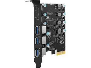 PCIe to USB (2X USB C - 3X USB A) Expansion Card,PCI Express Internal USB3.0 Hub Converter for Desktop PCS Riser Card PCIe to USB (2X USB C - 3X USB A) Expansion Card,PCI Express Internal USB3.0 Hub Converter for Desktop PCS Riser Card