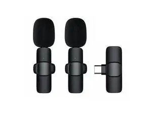 Professional Wireless Lavalier Lapel Microphone, Omnidirectional Condenser Recording Mic Professional Wireless Lavalier Lapel Microphone, Omnidirectional Condenser Recording Mic
