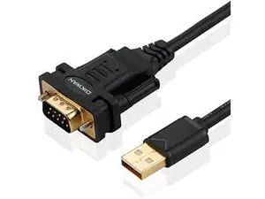 USB to RS232, USB Serial Adapter with FTDI Chipset,USB 2.0 to Male DB9 Serial Cable for Windows 11,10, 8, 7, Vista, XP, 2000, Linux and Mac OS(6ft) USB to RS232, USB Serial Adapter with FTDI Chipset,USB 2.0 to Male DB9 Serial Cable for Windows 11,10, 8, 7, Vista, XP, 2000, Linux and Mac OS(6ft)