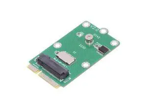 2 in 1 M.2 NVME SSD/Micro SD TF Card to Mini PCI-E Motherboard SSD Expansion Card Adapter(mSATA Interface not Supported) 2 in 1 M.2 NVME SSD/Micro SD TF Card to Mini PCI-E Motherboard SSD Expansion Card Adapter(mSATA Interface not Supported)