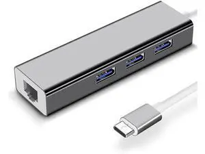 SHYPT Network Cable Converter Type-c Gigabit Network Card Tablet Hub USB to Network Cable Wired Interface Splitter Network Adapter (Color : Gray) SHYPT Network Cable Converter Type-c Gigabit Network Card Tablet Hub USB to Network Cable Wired Interface Splitter Network Adapter (Color : Gray)