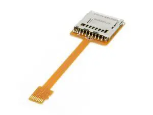 Micro SD TF Memory Card Kit TF Male to SD Female Extension Soft Flat FPC Cable 10cm Micro SD TF Memory Card Kit TF Male to SD Female Extension Soft Flat FPC Cable 10cm