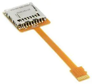 Micro SD TF Memory Card Kit Male to SD Female Extension Soft Flat FPC Cable Extender 10cm Micro SD TF Memory Card Kit Male to SD Female Extension Soft Flat FPC Cable Extender 10cm