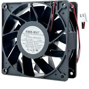 for 4715VL-05W-B70 Cooling Fan, DC 24V 1.20A NMB-MAT Inverter Cooling Fan, 120X120X38mm 2-Wire Cooling Fan for 4715VL-05W-B70 Cooling Fan, DC 24V 1.20A NMB-MAT Inverter Cooling Fan, 120X120X38mm 2-Wire Cooling Fan