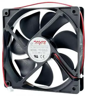 TD1225LS Cooling Fan, DC12V 0.18A 120x120x25mm 2-Wire DC BRUSHLESS Fan TD1225LS TD1225LS Cooling Fan, DC12V 0.18A 120x120x25mm 2-Wire DC BRUSHLESS Fan TD1225LS