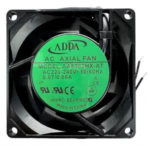 for ADDA AA8382HX-AT 8038 AC Cooling Fan 220V-240V 0.06/0.07A 8CM 80X80X38mm 2-Wire AC AXIAL Fan for ADDA AA8382HX-AT 8038 AC Cooling Fan 220V-240V 0.06/0.07A 8CM 80X80X38mm 2-Wire AC AXIAL Fan