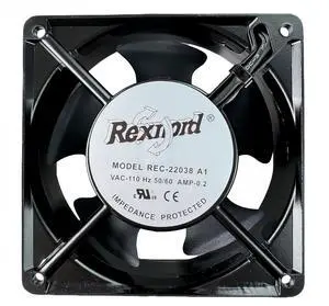 for REC-22038A1 Cooling Fan VAC 110V 50/60HZ 0.2A 120×120×38mm 12038 AC AXIAL Fan REC-22038 A1 for REC-22038A1 Cooling Fan VAC 110V 50/60HZ 0.2A 120×120×38mm 12038 AC AXIAL Fan REC-22038 A1