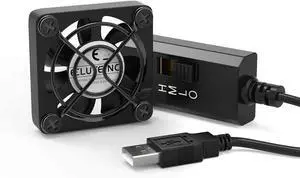 ELUTENG 40mm USB Fan with 3 Speed Control USB Ventilator 5V Max 5300RPM High Flow VR Cooling Fan Compatible for Receiver DVR Playstation Xbox Computer Cabinet Cooling ELUTENG 40mm USB Fan with 3 Speed Control USB Ventilator 5V Max 5300RPM High Flow VR Cooling Fan Compatible for Receiver DVR Playstation Xbox Computer Cabinet Cooling