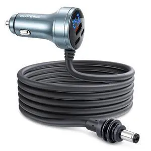 ELUTENG Starlink Mini Cable 10ft 3 in 1 Car Aadater with Digital Display DC Power Cable Cigarette Lighter Adapter 12V-48V Durable Dual USB C PD 45W and USB A 18W Ports for Trucks and Cars ELUTENG Starlink Mini Cable 10ft 3 in 1 Car Aadater with Digital Display DC Power Cable Cigarette Lighter Adapter 12V-48V Durable Dual USB C PD 45W and USB A 18W Ports for Trucks and Cars