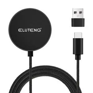 ELUTENG Charger for Samsung Galaxy Watch 7 6 5 4 3.3FT/1M USB C Wireless Charging Cable Dock with USB Adapter Magnetic Charger Cable Cord for Galaxy Watch 6 Classic 5 Pro 4 Classic Ultra Active 2 ELUTENG Charger for Samsung Galaxy Watch 7 6 5 4 3.3FT/1M USB C Wireless Charging Cable Dock with USB Adapter Magnetic Charger Cable Cord for Galaxy Watch 6 Classic 5 Pro 4 Classic Ultra Active 2