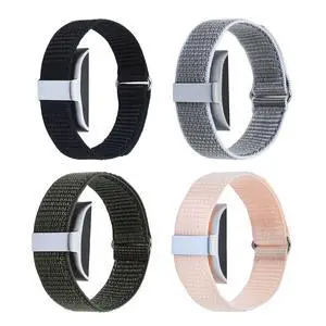 ELUTENG 4 Pack Nylon Replacement Bands 20mm Compatible with Hume Band Replacement Strap High-Tack Hook & Loop Wristband Light Soft Breathable Nylon for Hume, Sports & Summer, Black, Grey, Green, Pink ELUTENG 4 Pack Nylon Replacement Bands 20mm Compatible with Hume Band Replacement Strap High-Tack Hook & Loop Wristband Light Soft Breathable Nylon for Hume, Sports & Summer, Black, Grey, Green, Pink