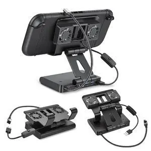 ELUTENG 6-in-1 Steam Deck Docking Station Dual 6000RPM Cooling Fans PD100W HDMI 2.1 4K@144Hz HDR 10-Bit USB 3.1 Gen1 x3 Gigabit Ethernet Gaming Cooling Dock Hub for ROG Ally/MSI Claw/Switch 2 ELUTENG 6-in-1 Steam Deck Docking Station Dual 6000RPM Cooling Fans PD100W HDMI 2.1 4K@144Hz HDR 10-Bit USB 3.1 Gen1 x3 Gigabit Ethernet Gaming Cooling Dock Hub for ROG Ally/MSI Claw/Switch 2