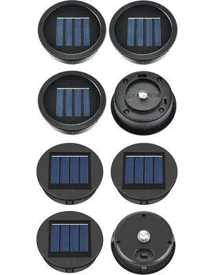 ELUTENG Solar Light Replacement Top 3.15in with Solar Lights Replacement Top 4 Pack 2.76 inch ELUTENG Solar Light Replacement Top 3.15in with Solar Lights Replacement Top 4 Pack 2.76 inch