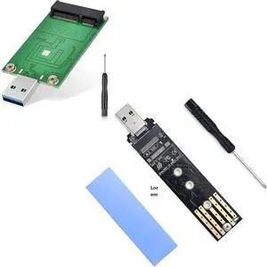ELUTENG M.2 to USB Adapter M.2 NVME/NGFF Hard Drive with mSATA to USB 3.0 Adapter ELUTENG M.2 to USB Adapter M.2 NVME/NGFF Hard Drive with mSATA to USB 3.0 Adapter