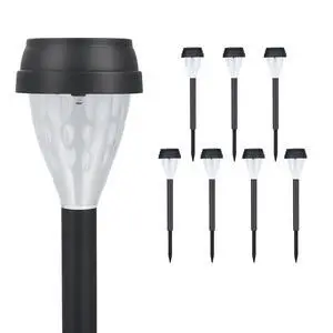 ELUTENG Solar Ground Lights 8 Pack Solar Lights Outdoor Waterproof Auto On Off Solar Garden Lights Landscape Lighting for Outside Patio Pathway Yard Lawn Driveway Deck Step Walkway, Colorful Lanterns ELUTENG Solar Ground Lights 8 Pack Solar Lights Outdoor Waterproof Auto On Off Solar Garden Lights Landscape Lighting for Outside Patio Pathway Yard Lawn Driveway Deck Step Walkway, Colorful Lanterns