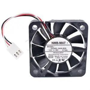 Compatible for NMB-MAT 2004KL-04W-B59 12V 0.14A 50x50x10mm 5010 3-Wire Cooling Fan Compatible for NMB-MAT 2004KL-04W-B59 12V 0.14A 50x50x10mm 5010 3-Wire Cooling Fan