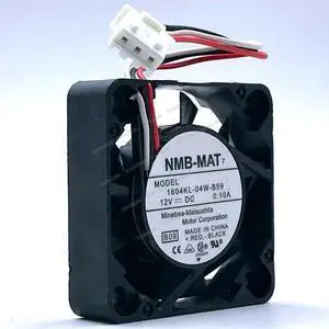 Compatible for NMB-MAT 1604KL-04W-B59 12V 0.10A 40x40x10mm 4010 3-Wire Cooling Fan Compatible for NMB-MAT 1604KL-04W-B59 12V 0.10A 40x40x10mm 4010 3-Wire Cooling Fan